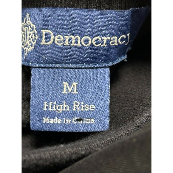 Democracy Women's Black‎ High Rise Jogger Pants Size M - Picture 5 of 8